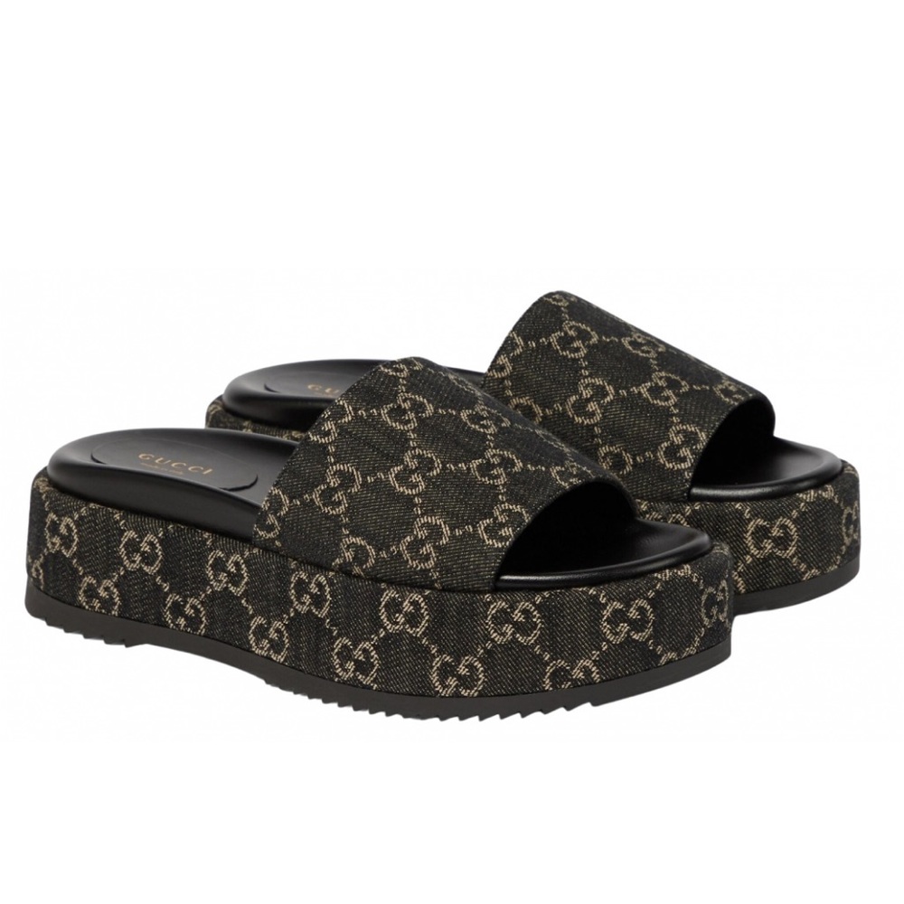 Gucci Platform Slide Sandals